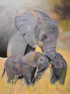 Safe within Mother's Care-©Lee